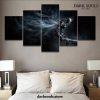 5 Pieces Dark Souls Iii Boreal Outrider Knight Canvas Wall Art