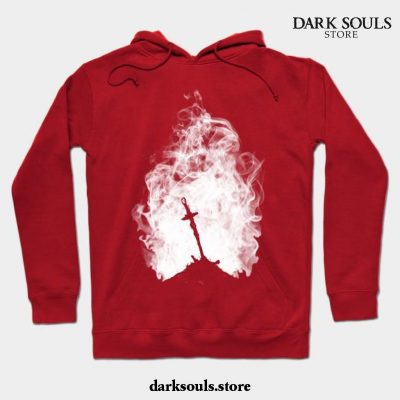 Dark Flame Hoodie Red / S