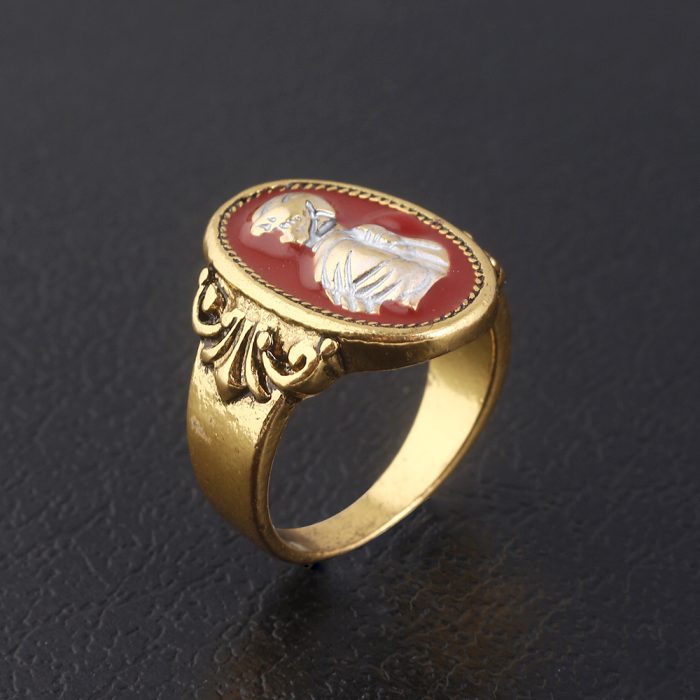 Game Dark Souls Series Men Rings Havel s Demon s Scar Chloranthy Badge Metal Ring Male 1 - Dark Souls Store