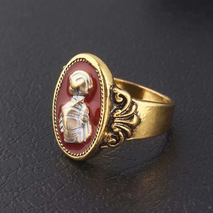 Game Dark Souls Series Men Rings Havel s Demon s Scar Chloranthy Badge Metal Ring Male 2 - Dark Souls Store